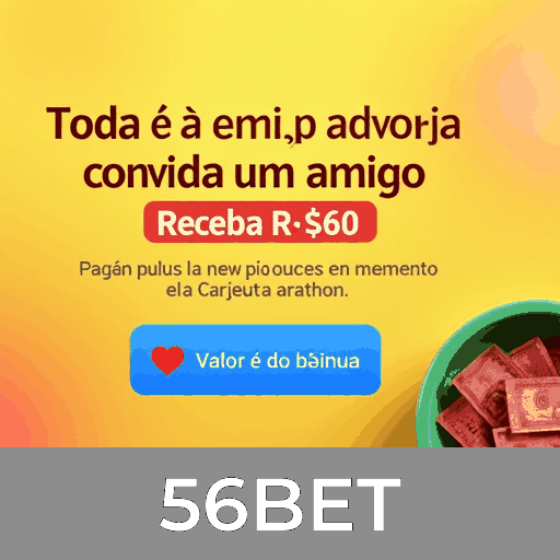 56BET: Slots com Mega Jackpot, Jogos de Mesa Estratégicos, Live Dealer Imersivo
